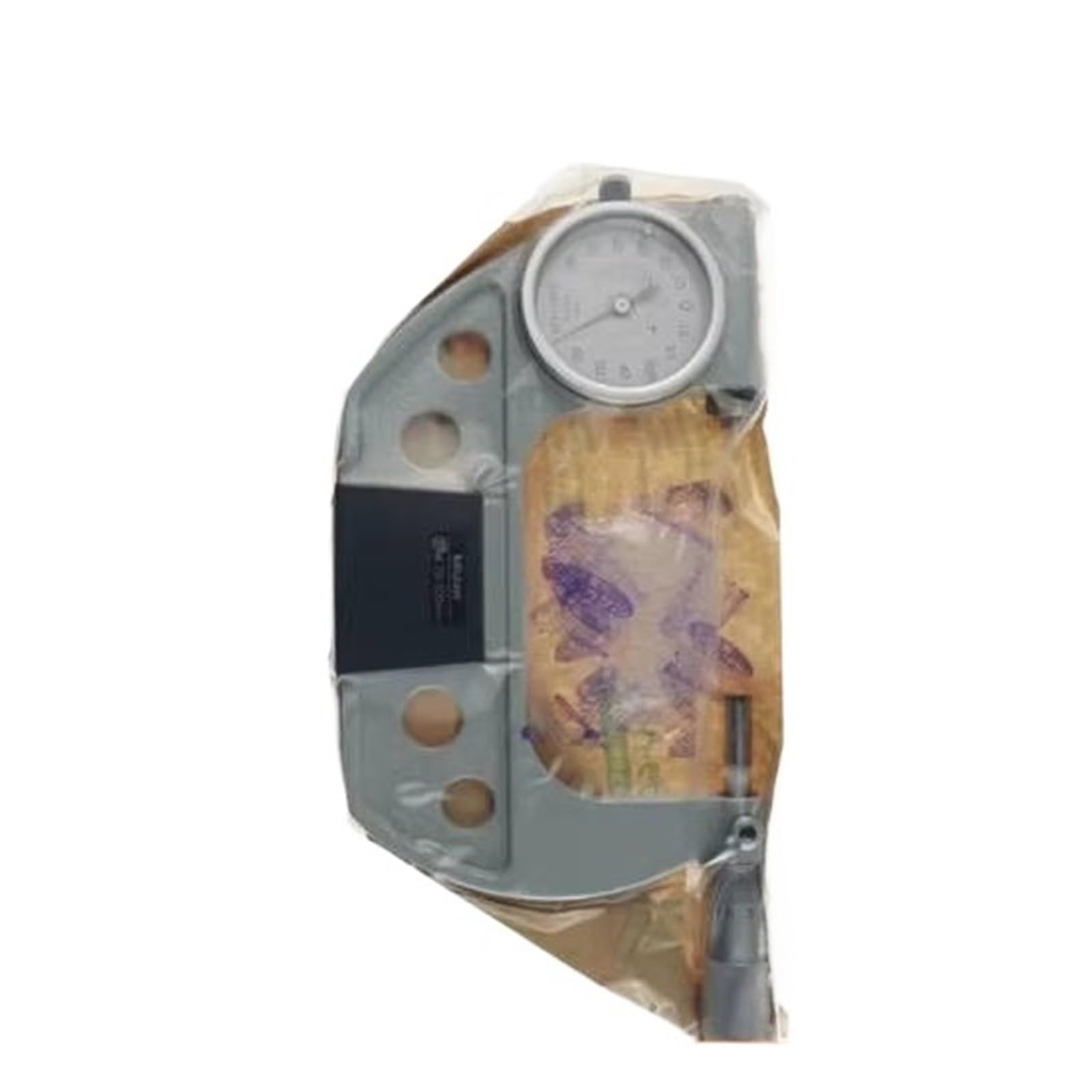 Micrómetro de palanca 510-124, métrico de 75-100 mm, graduación de 0,001 mm, for metalurgia, ingeniería y control de calidad