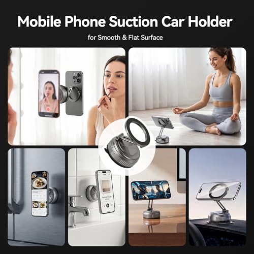 Soporte ventosa DJI OSMO Pocket 3 para fijar cámara en cristal y metal de coche 2