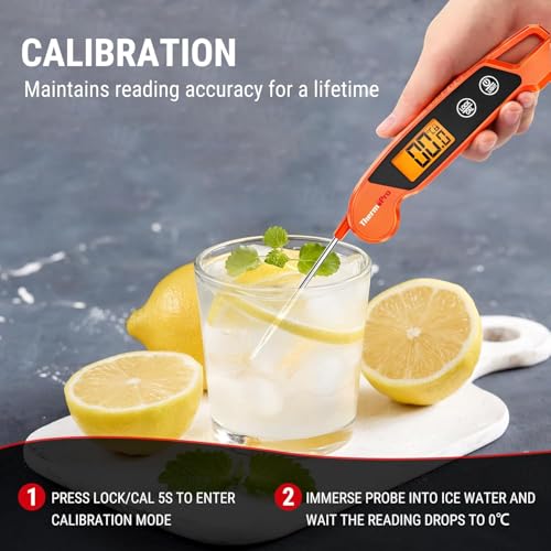 Image of LABART ThermoPro Digitail TP603 Wireless Meat Thermometer with Foldable Probes Kitchen Thermometer for BBQ, BBQ, Grilling and Grilling