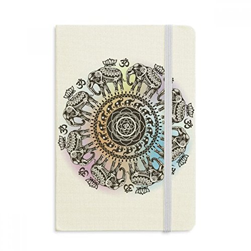 Carnet éléphant en tissu de qualité supérieure format A5 pour écrire au quotidien