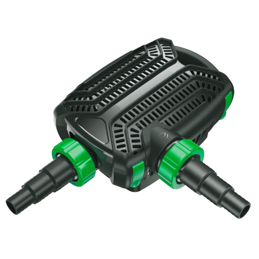 Amtra Pond Stream - Pompa professionale per laghetti ornamentali, aspira sporco, 10000 L/h - 6,0 m - 80 Watt - cavo 10 metri
