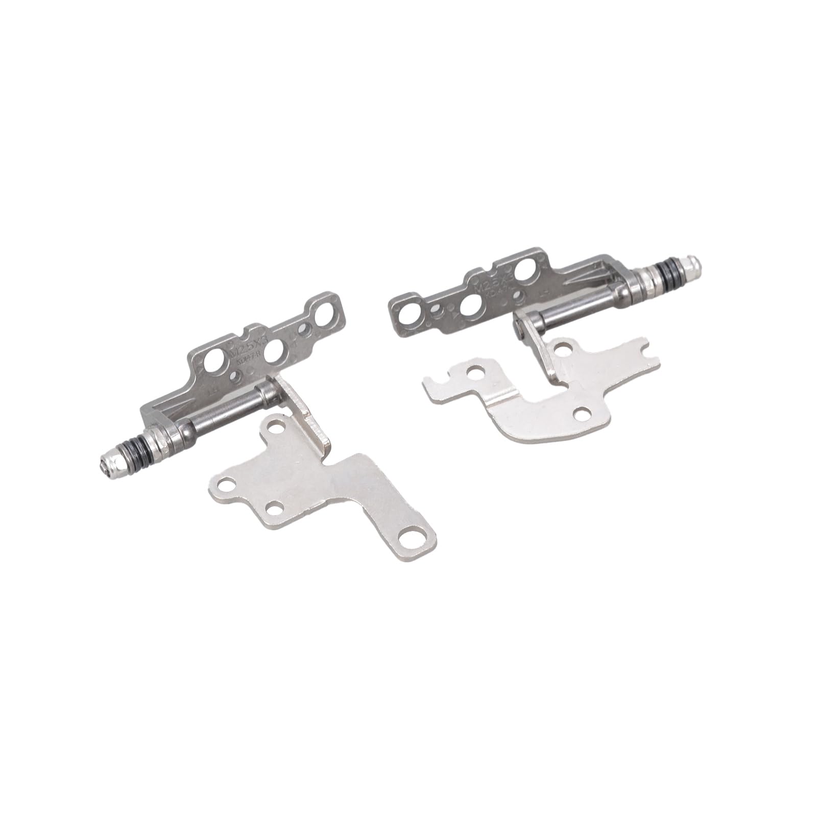 Buxuaaaa Multicolor Metal Screen Hinge Assembly Reinforced Structure For Latitude7455 Notebook Screen Hinges Shafts For Prolonged Usage Component Metal Hinges