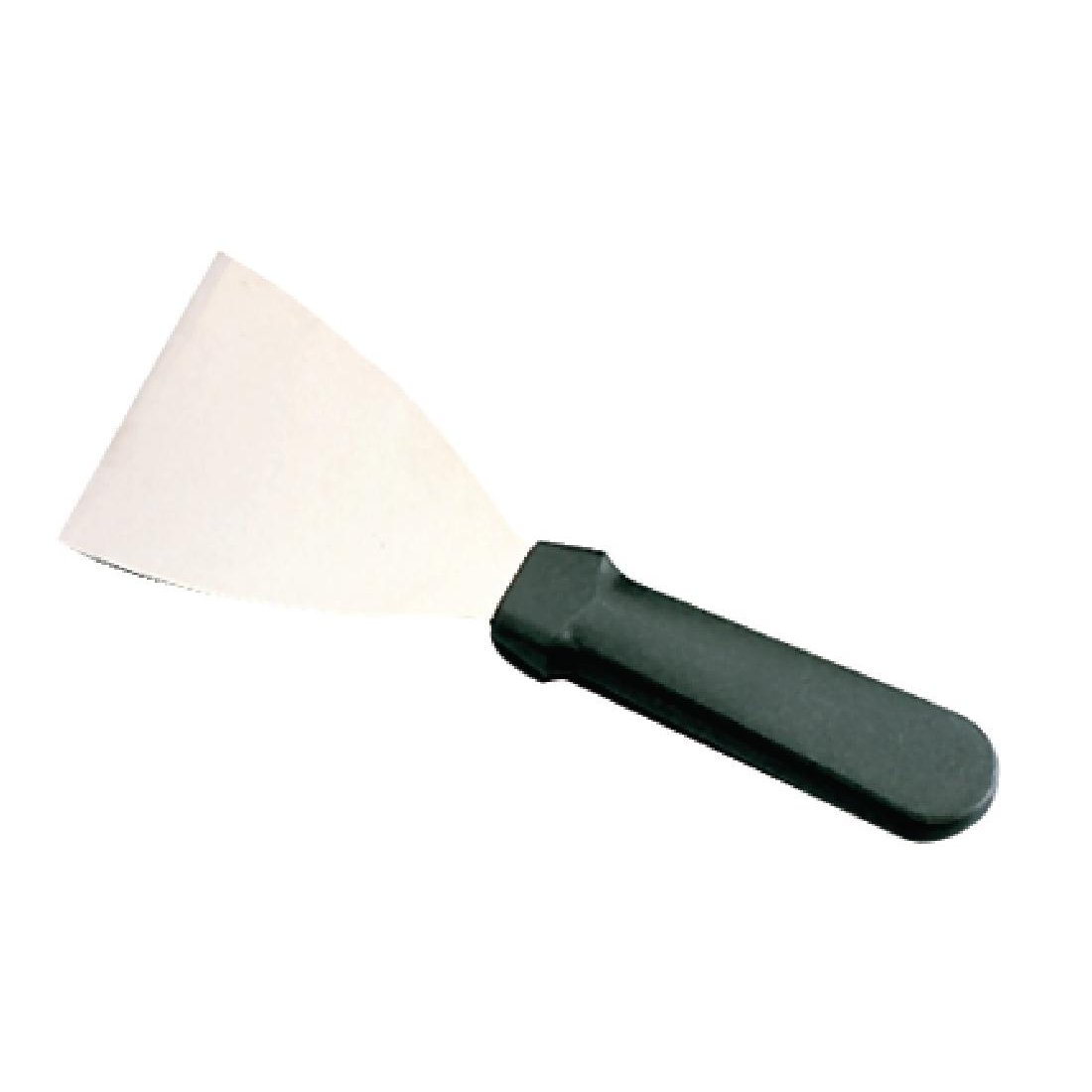 Jantex Griddle Scraper Stainless Steel 125Mm Cleaner Remover Stain With Handle