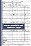 Nutrition Log Book & Macro Tracker Food Journal: A daily food intake tracker for monitoring meals, carbs, calories, fat, protein, sugar, sodium, and ... exercises, and achieve weight loss goals.