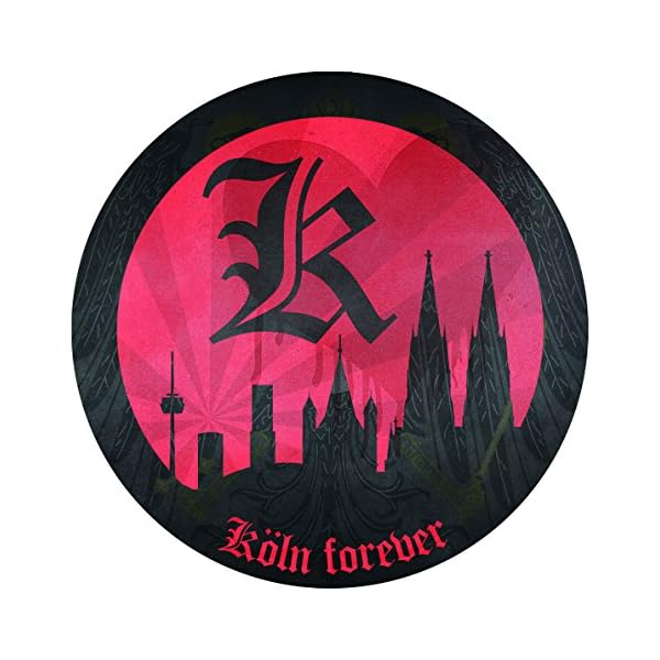1. FC Köln Aufkleber Logo groß (25 cm) - Plus gratis Aufkleber Forever Köln – Bild 3