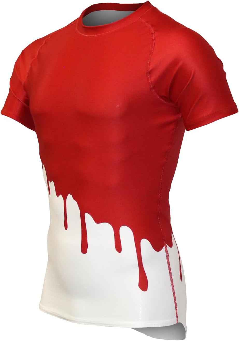 Matman USA The Drip Unisex Short Sleeve MMA - BJJ - Wrestling Rash Guard - Compression Shirt - Made in The U.S.A.