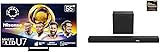 Hisense 55U75QG Mini-LED 4K UHD Smart Google TV AX3100Q 3.1Ch Sound Bar with Wireless Subwoofer