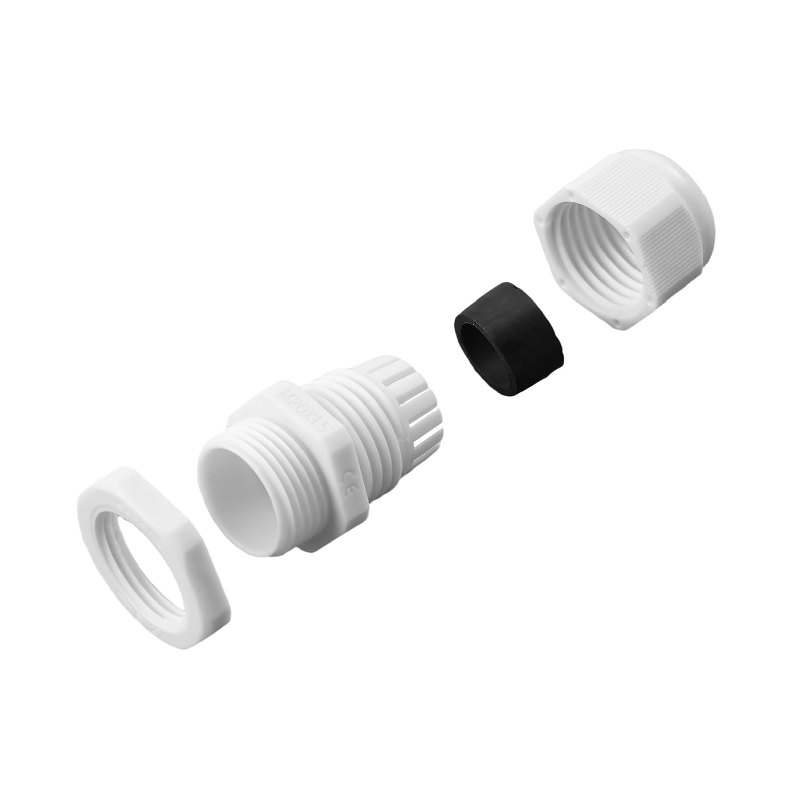 M20 Cable Glands Mixed Set, 20PCS Waterproof Stuffing Glands - Image 4