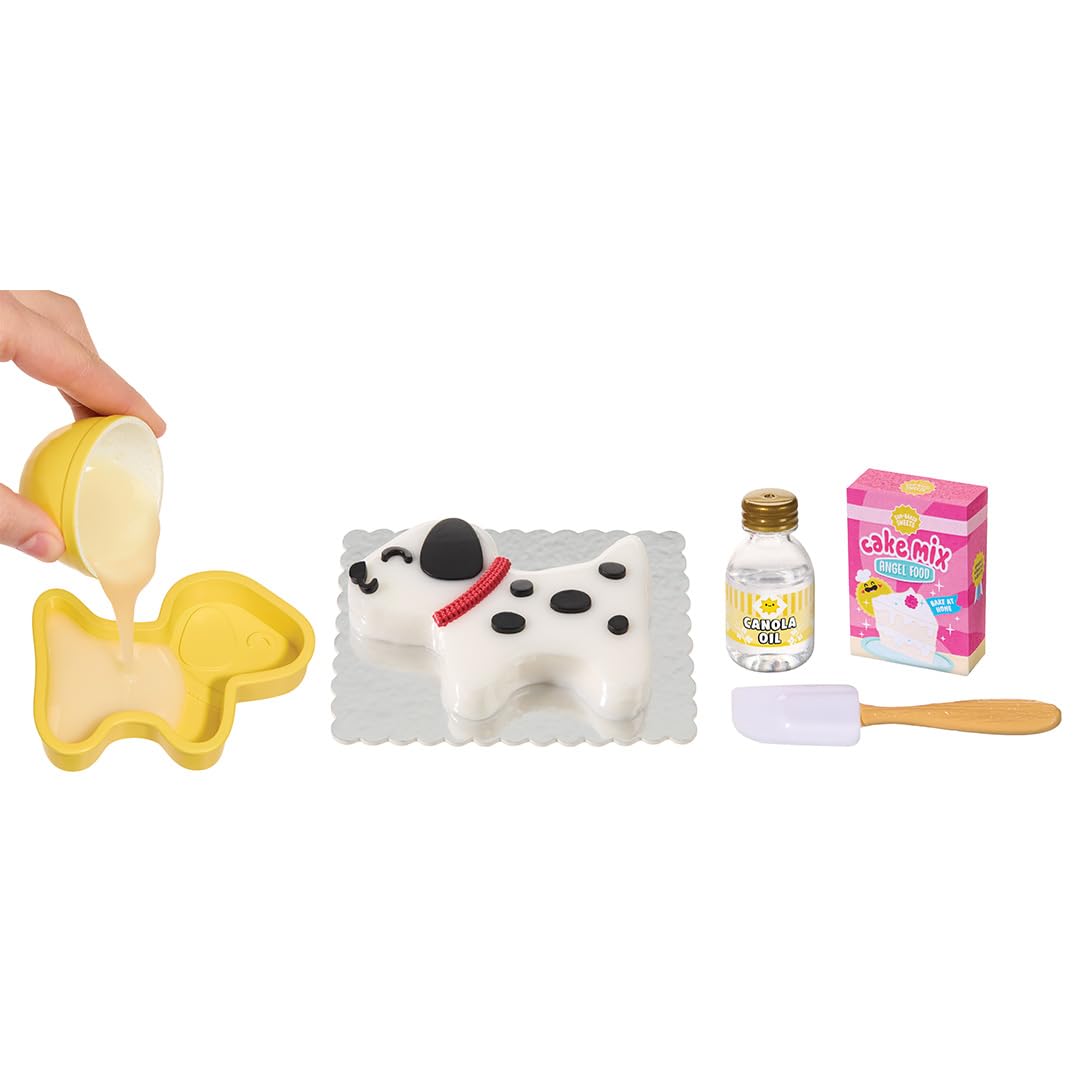 MGA Miniverse Make It Mini From Scratch seria 3 – DIY minifigurki o tematyce kulinarnej ze składnikami samoschnącymi i akcesoriami, 8 przepisów do zebrania, niejadalne, dla dzieci w wieku od 8 lat