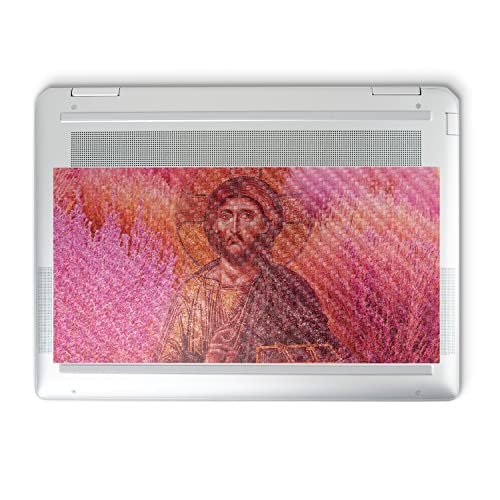 Image of MightySkins Carbon Fiber Skin Compatible with HP Spectre x360 14 inch (2022) Full Wrap Kit - Holy Lavendar | Protective, Durable Textured Carbon Fiber Finish | Easy to Apply | Made in The USA