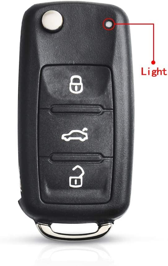 Car Passion Cover Telecomando Chiave Fiat/Lancia – Guscio Con Bandiera Americana, Ricambio