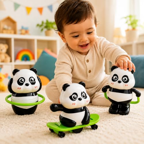 Image of Cute Panda Toy for Kids Fun Toys for Kids Moving Toys for Babies 6-12 Months