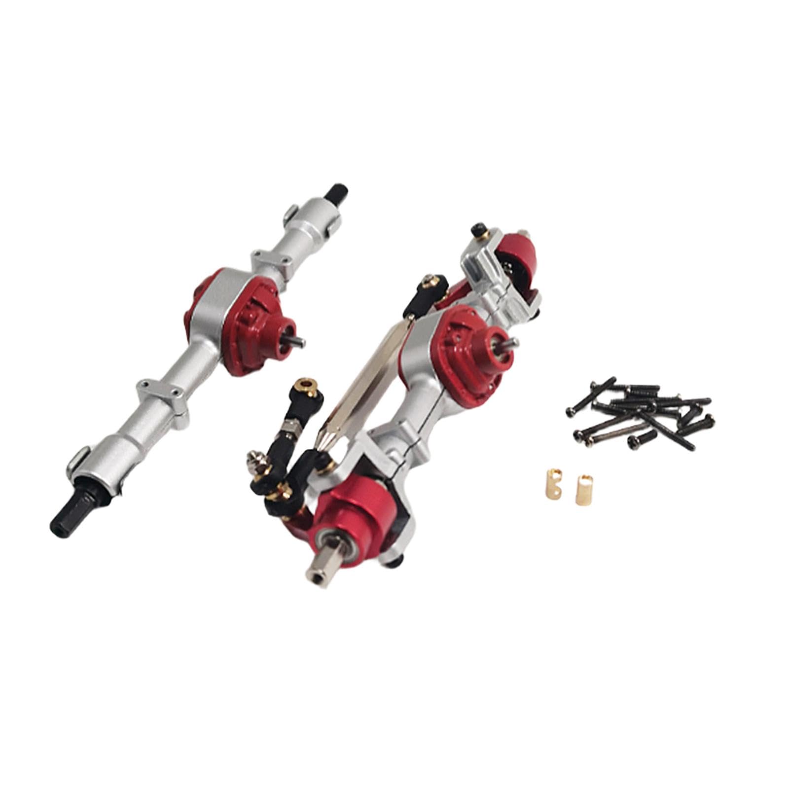 BNF®1/12 Scale Metal Front & Rear Axle Set for MN78/MN82 RC Cars – Silver Finish, High‑Strength Alloy, Precision Fit – SKU 61084286-image-5