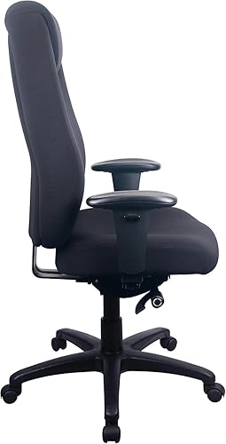 Miniatura 9 de Tempur-Pedic Silla de computadora y escritorio soporta hasta 275 libras, color negro  Cantidad total 1