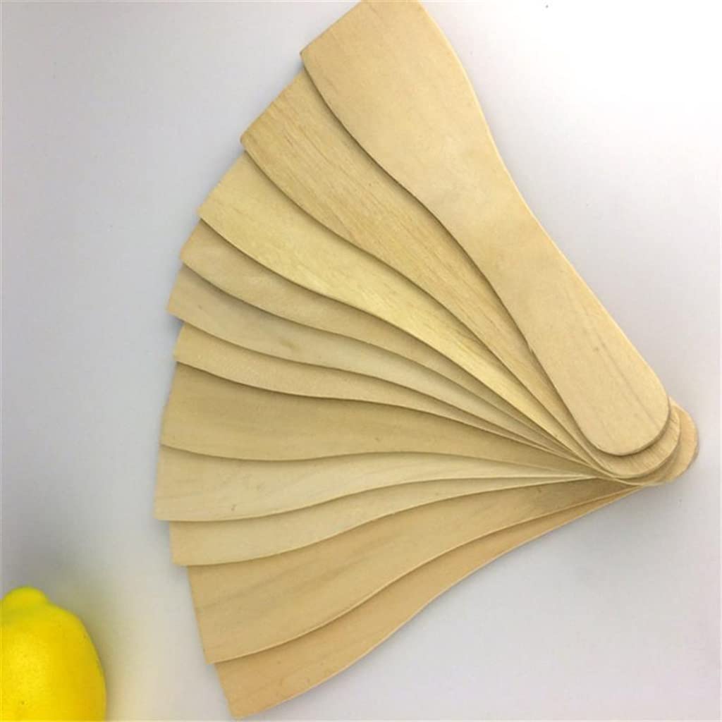 6pcs Non-Stick Spatola in Legno Piccolo in Legno Cooking Shovel Kitchen Utensili