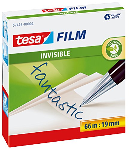 Tesa Ruban adhésif Invisible 19 mm x 66 m, EN