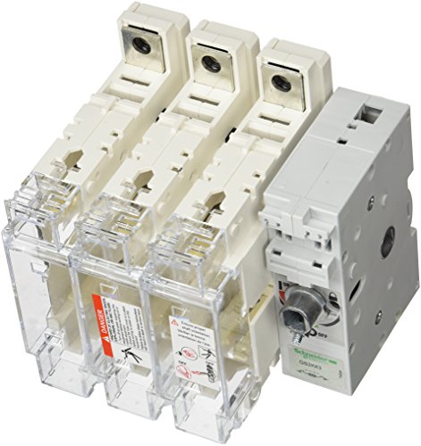 Interruptor fusible 3x125A trifásico para evitar sobrecargas y averías en redes de baja tensión