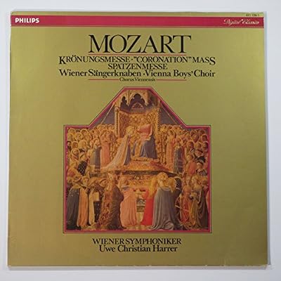 Mozart: Kronungsmesse ~ "Coronation" Mass ~ Spatzenmesse / Wiener Sangerknaben, Vienna Boys' Choir, Wiener Symphonier, Uwe Christian Harrer