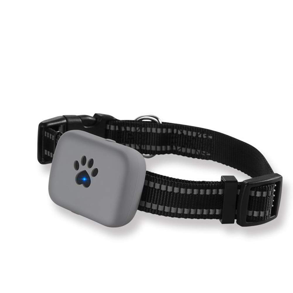 GPS Pet Tracker, Realtime Monitoring Device, Support For Voice Monitoring And Sos, Suitable For Small/Medium Dogs,Gray