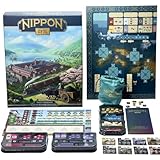 Crowd Games | Nippon Zaibatsu Emperor's Edition | Juego De Mesa Estrategico Deluxe, Eurogame De Control De Area | 1-4 Jugadores | 60-120 Minutos