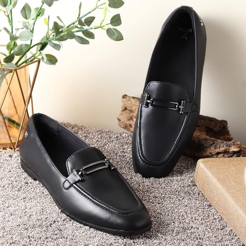 Image of YOHO Bliss Loafers for Women | Comfortable & Stylish Bellies | Fashion Moccasins with Footpharma Footbed | Slip-on for Casual & Formal Wear | 001