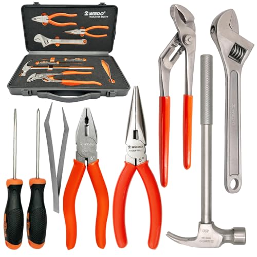 Set de herramientas WEDO 8 piezas con estuche ABS
