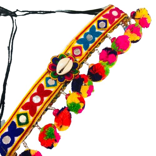 THE OPAL FACTORY Garba Navratri Jewellery Sets for Women German Silver Oxidised Silver Necklace Sets with Matching Earrings for Women and Girls. (TOF Single Cowrie Choker Set) (B0DCKD5LFJ) Amazon Price History, Amazon Price Tracker