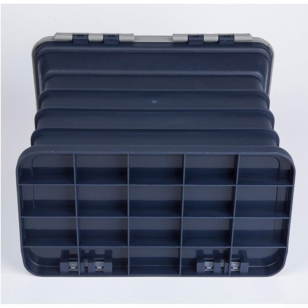 Scatola Pesca 4 Cassetti ABS Impermeabile Organizer | 4 cassetti spaziosi, design multi-scomparti, per accesso esche, organizzazione perfetta, ideale viaggio