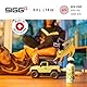 SIGG - Alu Trinkflasche Kinder - KBT Jungle Tzz - Auslaufsicher & Bruchsicher - Federleicht - BPA-frei - Klimaneutral Zertifiziert - Sport & Schule - Weissgrün mit Wildtieren im Dschungel - 0,4L
