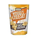 Snyder's of Hanover Wholey Cheese Gluten Free Baked Cheese Crackers,Swiss & Black Pepper 5 oz ( 2 Pack)