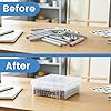 ArtBin 6953AB ClearView 6 x 6 Box Art & Craft Organizer, [1] Plastic Storage Case, Clear