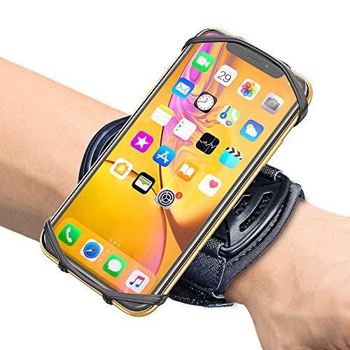 Comsoon Sports Wristband, 360° Rotatable Forearm Armband Phone Holder for iPhone 11 Pro
