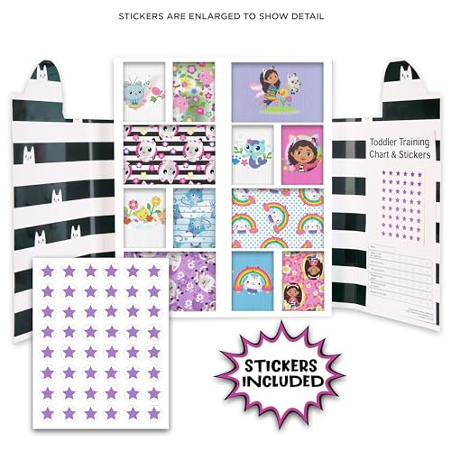 DreamWorks Gabby's Dollhouse Girls' 12-PK of 100% Cotton Panties in Advent Box Makes Holidays & Potty Training Fun, Sizes 2/3T, 4T & 5T, 12-Pack3