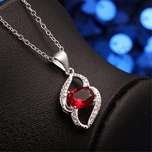 Collier pour dames cadeau idéal avec pendentif grande pierre - 4