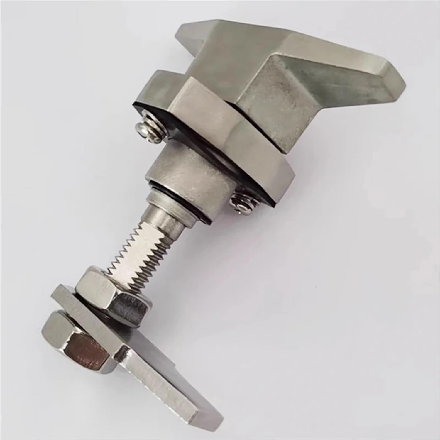 Handle Lock T-Lock MS309 Stainless Steel Telescopic Lock Industrial Mechanical Equipment Electric Control Box Cabinet Lock(3pcs-Stainless)
