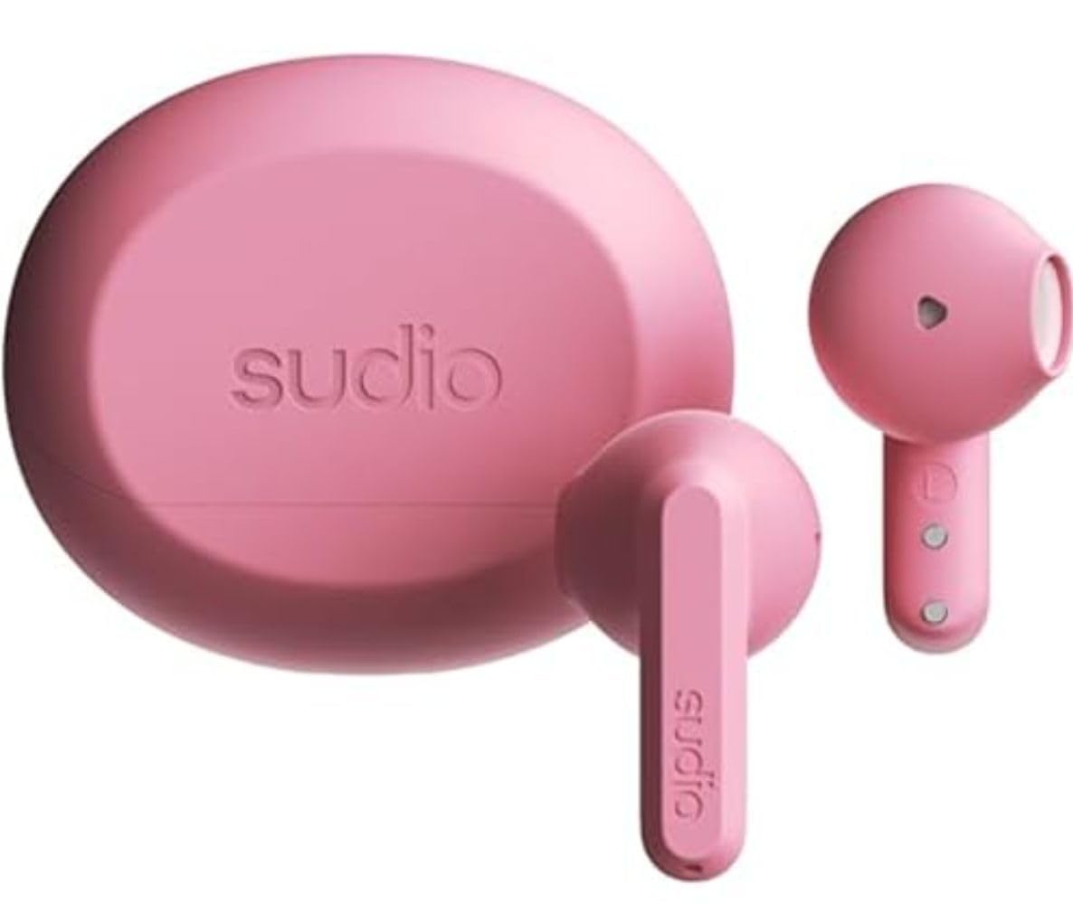 Amazon.co.jp: SUDIO A3 (バブルガムピンク) ワイヤレスイヤホン
