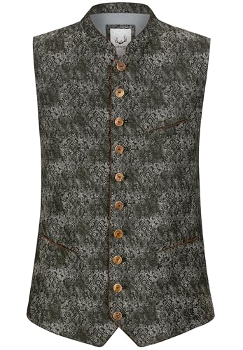 Trachtenweste Claudio Stockerpoint : gilet traditionnel homme en coupe droite