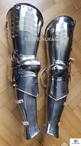 Nauticalmart Full Leg Armor Set Medieval Knight Steel Greaves