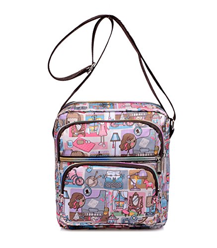 Sac femme d'âge moyen haut de gamme : le messenger bag Oxford chic