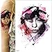 Produktbild Handaxian 3pcsTattoo Aufkleber chinesische Schädel Ärmel Tattoo Design Mann Frau Körper Tattoo Rose
