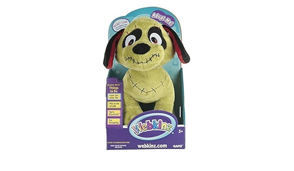 webkinz zombie pup plush