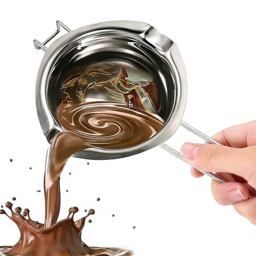 Melting Pot - 400ML Double Boiler with Heat Resistant Handle,