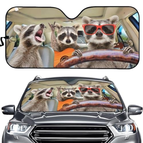 Neamou Parasole per Parabrezza Auto, Pieghevole, Multicolore, Universale