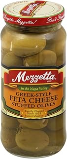 Mezzetta Olive Stfd Feta Chs, 9.5 Oz (Pack Of 6)