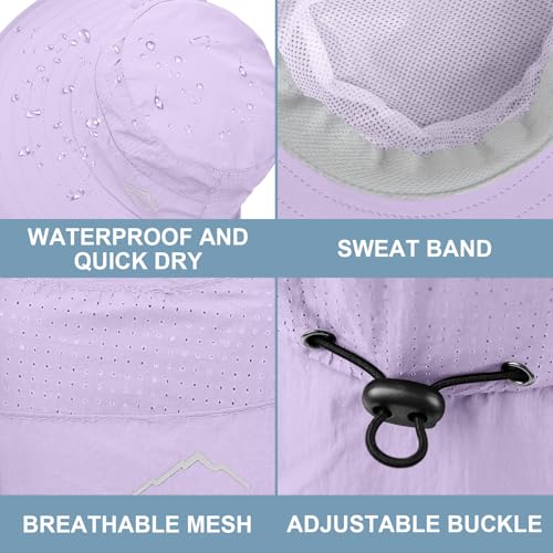 Image of Sun Hat for Men Women with Neck Flap,UPF 50+ UV Protection Fishing Hat