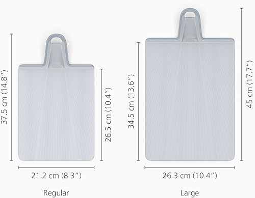 Vista 6 de Joseph Joseph Chop2Pot Plus Tabla de cortar plegable (Regular) - Azul pálido mediana