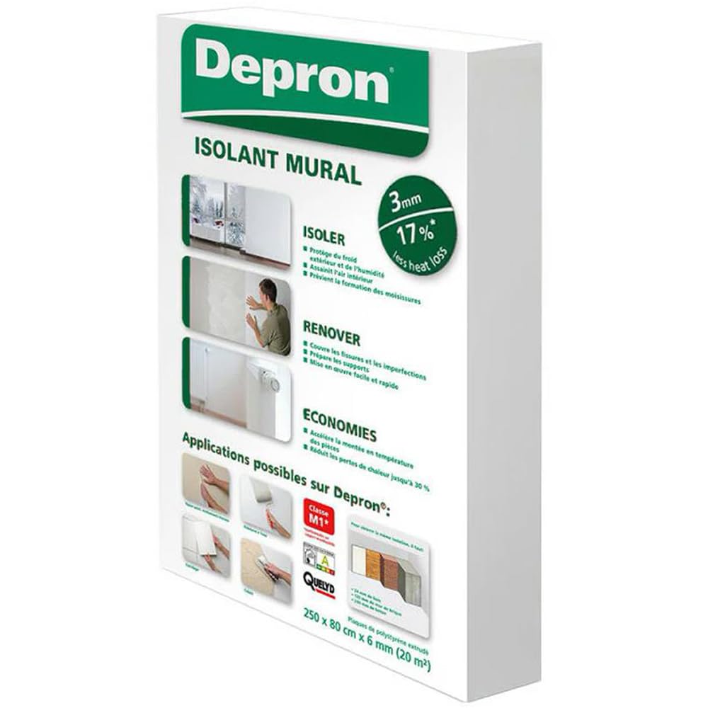 Pannello Isolante Depron 80 x 125 cm spessore 3 mm confezione da 40mq ( totale 40 pannelli )
