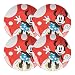 Vandor 89436 Disney Minnie Mouse 4 Pc. 10 in. Ceramic Plate Set