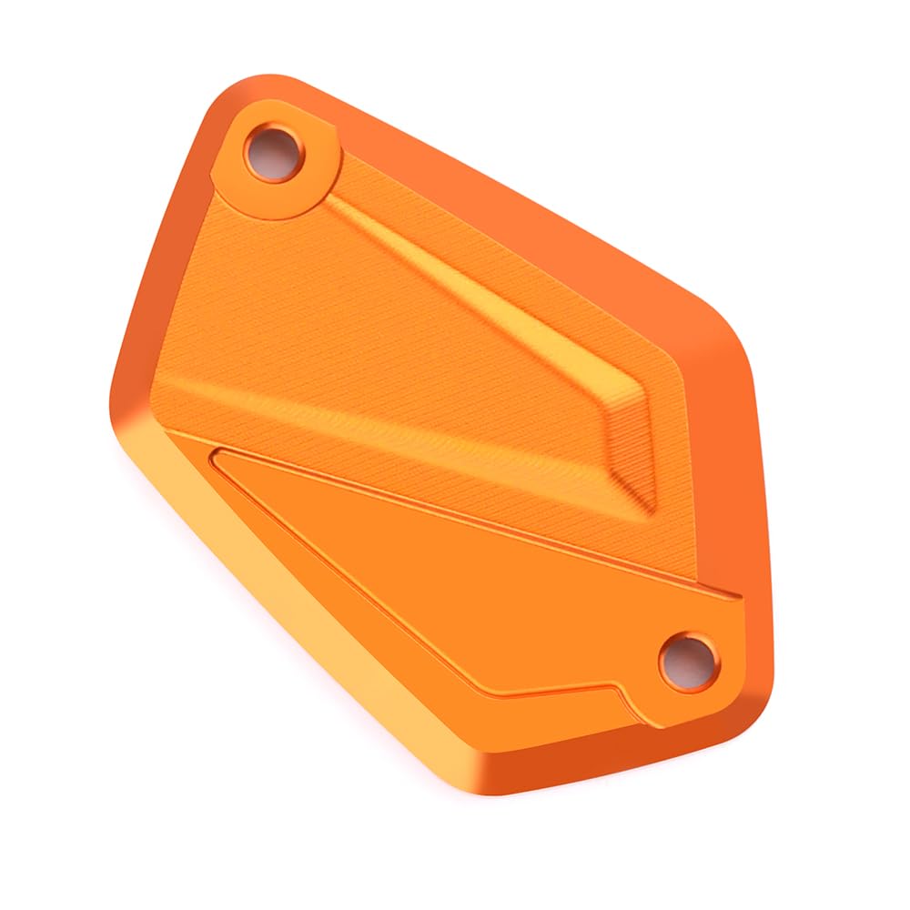 Modeer Compatibile con DUKE 125 2024 | DUKE 390 2024 serbatoio liquido freno CNC cilindro tappo serbatoio freno principale 125 duke 390 accessori (arancione)