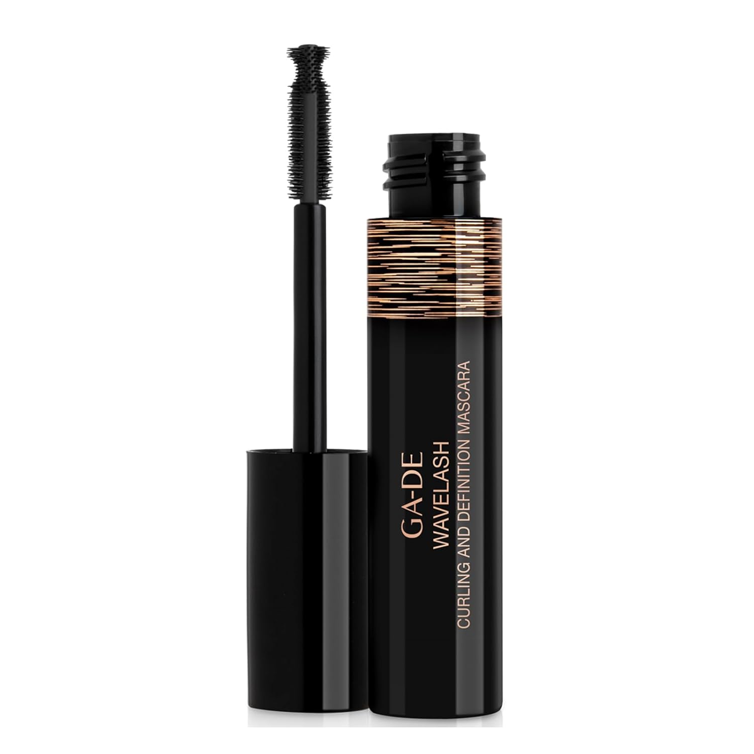 GA-DE Wavelash Curling and Definition Mascara - Instantly Thickens and Volumizes - Formulated with Wavemax for Dramatic Effect - Black - 0.49 oz